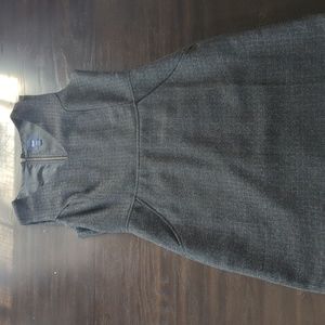 GAP Business Casual Dress | Grey & Gold | Size 6